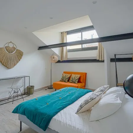 Nocnoc - Le Loft, Terrasse Comedie Apartment *