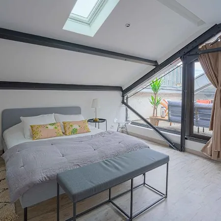 Nocnoc - Le Loft, Terrasse Comedie Apartment *