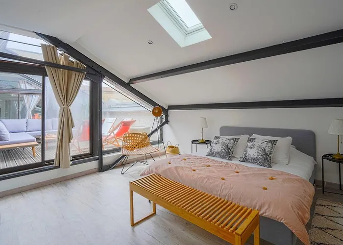 Nocnoc - Le Loft, Terrasse Comedie Апартаменты *